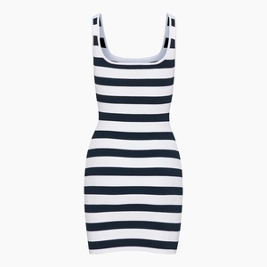 ชุดเดรสทรงเข้ารูปลายทางแบบลำลองสำหรับผู้หญิง ระบายอากาศได้ดี เป็นมิตรกับสิ่งแวดล้อม รับผลิตตามสั่งขายส่ง OEM - Product Image 6