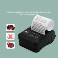 Imprimante thermique portable mini élégante et économique pour reçus et codes-barres, sans fil Bluetooth, machine d'impression de factures et de reçus portative
