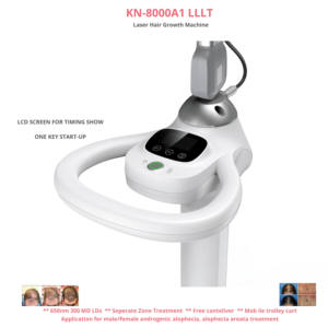 Perangkat Pertumbuhan Rambut Kelas Medis Kernel KN-8000A1 Terapi <span class=keywords><strong>Laser</strong></span> Tingkat Rendah untuk Pertumbuhan Kembali Rambut dan Pengobatan Kerontokan Rambut - Product Image 3