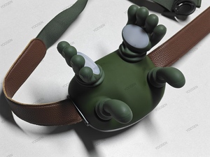 Портативный массажер-подушка 2025 года для облегчения боли в голове, электрический шиацу-массажер с подогревом для шеи, плеч и ног - Product Image 3