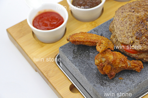 High Quality Natural Lava Stone Of Cookware And Grill Steak Set To Cook Meat - Product Image 6
