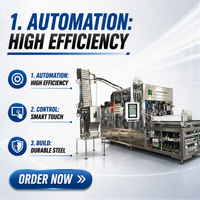 Machine entièrement automatique pour liquides (jus, lait, thé) en acier inoxydable SUS 304, écran tactile PLC, haute vitesse, équipement pour bouteilles et canettes