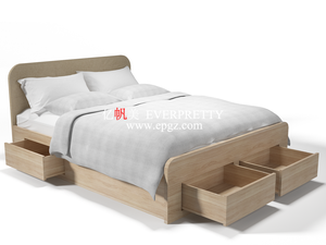 Thiết kế mới chất lượng cao Trường Đại Học ký túc xá căn hộ ký túc xá gỗ giường đơn - Product Image 5