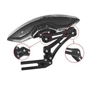Guardabarros Trasero para Motocicleta Eléctrica, Diseño Fundido a Presión, con Impresión por Transferencia de Agua - Product Image 4