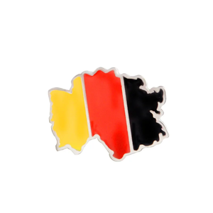 Pin de Metal Esmaltado de Diseño Personalizado con Impresión UV, Pin Coleccionable con Forma Humana y Bandera - Product Image 4