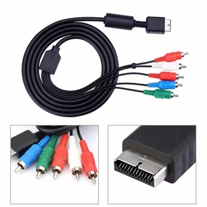 Universal Anti-Interference ABS Cable for PS2 <strong>PS3</strong> Color Difference Audio <strong>Component</strong> Line Accessories - Product Image 2