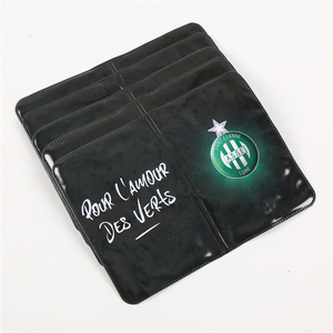 Personalizado plegable barato PVC negro <span class=keywords><strong>Visa</strong></span> de crédito promocional al por mayor ATM tarjetero tarjeteros de plástico - Product Image 3