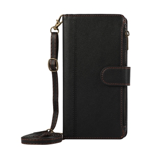 Étui de téléphone avec porte-cartes à fermeture éclair pour Galaxy S26/S26 Ultra/S25FE/S24/A37/A57, étui portefeuille à bandoulière - Product Image 5