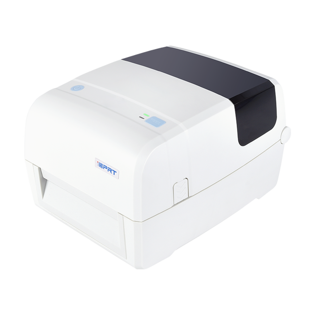 HPRT IT4S Thermal Print Label Printer Black White Barcode Machine for Clothing Tag Wash Mark Adhesive Copper/Silver Paper Serial