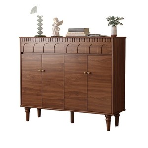 Solid Wood <b>Chest</b> Of Drawers Nordic Style 120cm Living Room Cabinet <b>Storage</b> Furniture - Product Image 5