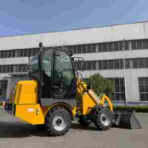 China RG-EV10 Mini Elektro Vorderrad lader Kompakte Batterie Teleskop Kleine Farmen Günstige Bagger lader Kern motor - Product Image 4