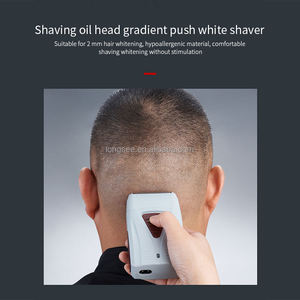 Afeitadoras faciales eléctricas recargables de fabricante, afeitadora de hoja doble para hombres, lámina de anillo doble, afeitado impermeable USB para <span class=keywords><strong>Andis</strong></span> - Product Image 6