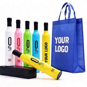 Custom Umbrella with Logo Wholesale Promotional Golf <b>Folding</b> Mini Windproof UPF50+ Business Gift Personalized Printing - Product Image 1