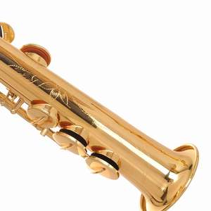 Chất Lượng Cao Chuyên Nghiệp Trung Quốc Thẳng Soprano Saxophone Brass Head BB Tone Vàng Sơn Mài Bề Mặt Gió Cụ - Product Image 2