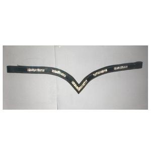 Cinta Adhesiva de Alta Calidad de 10mm con Cristales Rivoli para Frente de Caballo, de la India, con Cierre Trasero Abierto, para Bridas, Producto Ecuestre, OEM ODM, Venta al por Mayor - Product Image 2