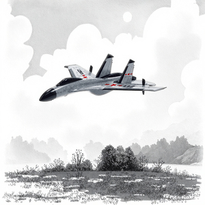 Z11 SU27 J11 2.4g Fixed-Wing Electric R/C Warplane Aircraft Fast Flip Stunt 3CH Radio Control <strong>Fighter</strong> Jet Charger RC <strong>Plane</strong> Toy - Product Image 2