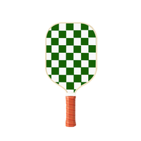Raquette de pickleball professionnelle de compétition, ultra-légère, en fibre de carbone, sans bordure, nid d'abeille, personnalisée, portable, pour le divertissement