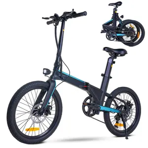 Foldable Fast Electric Dirt Bike exercise electric city bike folding bicycle kit cheap mid drive electric Road Bicycle e Bike