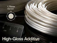 Filamen Printer 3D PINRUI Silk PLA 1.75mm, Glossy, Seperti Permata, Hijau Zamrud Biru Dongker untuk Creality Prusa
