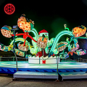 Attrazione per Parco Divertimenti: Giostra Polpo Rotante da 30 Posti, Attrezzatura per Parchi Divertimento, Polpo Rotante da Esterno in Vendita - Product Image 4