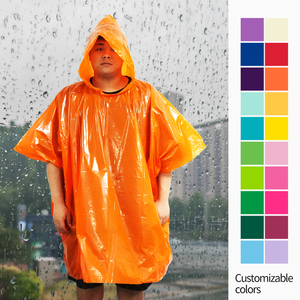 High Quality Adults Rain Poncho Wholesale Custom Logo Disposable Eco-friendly Poncho - Product Image 3