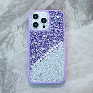 <span class=keywords><strong>Singstar</strong></span> fábrica dos en uno a prueba de golpes Glitter funda de teléfono móvil para iPhone 16E chica fundas para celular case - Product Image 6