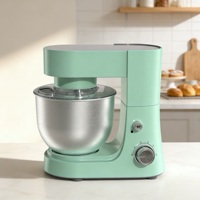 Batteur sur socle électrique professionnel 5L, 6 vitesses, avec tête inclinable, moteur DC en cuivre pur, prix usine OEM