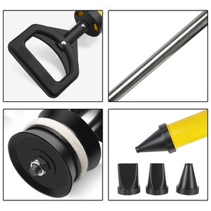 <span class=keywords><strong>Pistolet</strong></span> à mastic manuel industriel, outil de remplissage de <span class=keywords><strong>joint</strong></span>, 4 buses, acier inoxydable, plastique, pulvérisateur de ciment/crémier, OEM Dashing - Product Image 6