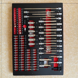 262 pièces CRV combinaison ensemble d'outils ménagers EVA plateau outil chariot tiroirs outil de réparation automatique coffre alimenté à la main OEM boîtier emballage - Product Image 4