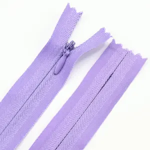 Fabrikdirekt 3 # Unsichtbarer Reißverschluss Band/Spitzenband benutzerdefinierter langer Reißverschluss für zeremonielles Kleid Hochzeitskleid Heimtextil
