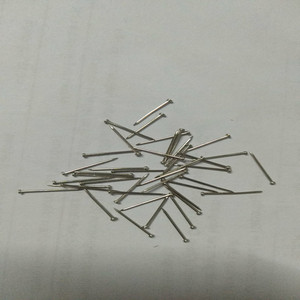 Tùy Chỉnh Bạc 14Mm Kim Loại Ăn Mặc Văn Phòng Pins Văn Phòng Phẩm Đẩy Pin Bản Đồ - Product Image 3