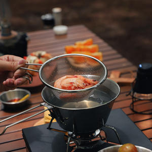 Tazón Plegable de Acero Inoxidable 304 para Exteriores, 550 ml, Taza Portátil para Picnic, Camping y Cocina, Ligera y Ecológica - Product Image 3