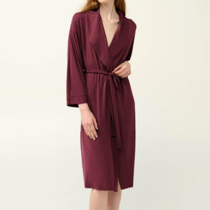 Oferta de Navidad: Bata de Baño Suave para Mujer <span class=keywords><strong>con</strong></span> Cuello Doblado, Bata de Modal Cómoda y Suave para Regalo Navideño - Product Image 2
