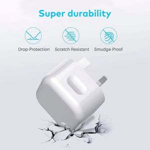 Qc3.0 Charger Pd 20w Charger Uk <b>Plug</b> Dual Usb <b>Type</b> <b>c</b> Phone Charger Portable Travel Wall Power <b>Adapter</b> - Product Image 6