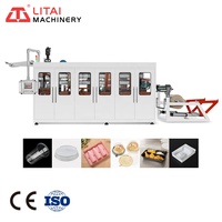 Machine de thermoformage automatique pour la fabrication de gobelets en plastique PS/PET/PVC/PLA/PP pour yaourt, café, eau, gelée