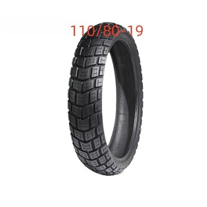 Neumático de Motocicleta Todoterreno 110/80-19, Neumáticos Multiusos para Todo Tipo de Terreno, Neumático Sin Cámara para Motocicleta - Product Image 1