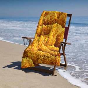 Serviette de plage, de bain, de yoga et de pique-nique en coton 100% ultra absorbante, séchage rapide, sans sable, imprimée avec photo, vente en gros - Product Image 4