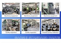 Écrou autobloquant en acier au carbone galvanisé/acier inoxydable 201, écrou anti-desserrage en nylon, écrou autobloquant DIN985M3-30