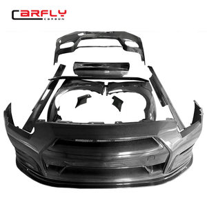 Parachoques Delantero de Fibra de Carbono para GTR R35 Estilo OEM/ Estilo Nismo/ Estilo Top Secret - Disponible en Carbono Húmedo y Seco - Product Image 5