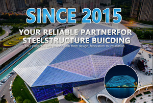 中国基金属钢仓储建筑仓库制造商钢结构车间钢结构建筑 - Product Image 2