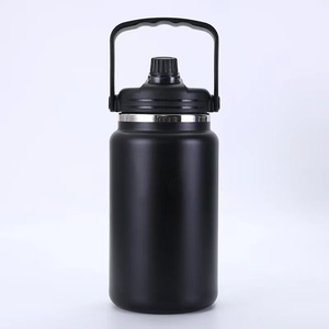 4L de gran capacidad 304 de acero inoxidable para exteriores, olla de hielo fría y caliente, termo personalizado con asa, botellas de agua deportivas - Product Image 2