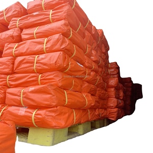 <span class=keywords><strong>Bâche</strong></span> en PE enduit orange Linyi 150g, double face, imperméable, résistante au vent, protection solaire, poids moyen, pour l'agriculture - Product Image 4