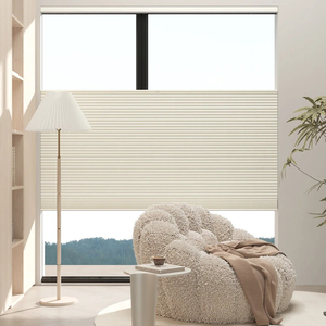 Personalizzato manuale Top Down elettrico giorno e <span class=keywords><strong>notte</strong></span> Cordless Bottom up tende a nido d'ape tonalità cellulari automatiche - Product Image 3