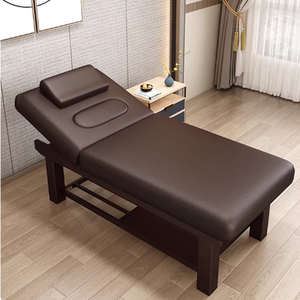 Lit de massage de luxe en cuir pour soins du corps, du visage et des cils, esthétique, médecine, <span class=keywords><strong>tuina</strong></span>, moxibustion, tatouage et spa - Product Image 6