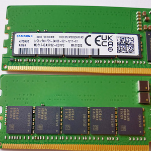 Nouveau Stock – Module de RAM DDR5 32 Go ECC RDIMM 6400 MT/s de Haute Qualité pour Serveur et Station de Travail – Mémoire RAM Serveur M321R4GA0PB2-CCP - Product Image 3