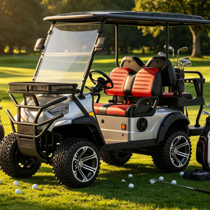 Carrito de Golf Club Car de 4 Pasajeros con Gran Distancia al Suelo, Económico, para Adultos, de 4 Asientos - Product Image 1