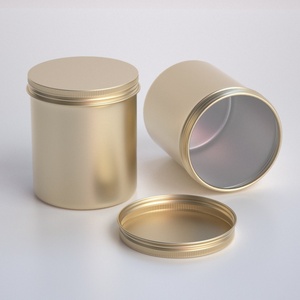 Boîte en métal de grande capacité, emballage alimentaire, conteneur durable et écologique, boîtes rondes en aluminium vides de 500 ml - Product Image 5