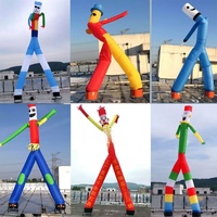 Arco Inflable Publicitario con Impresión UV, Modelo Air Dance Star, Robot Musical con Movimiento Oscilante y Diseño de Dibujos Animados