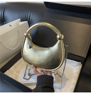 Bolsos de Mano de Lujo para Mujer, Marca de Diseñador Famosa, Bolso Bandolera con Cadena Brillante, Bolsos Bandolera de Marcas Famosas para Mujer - Product Image 3