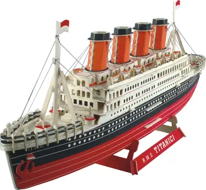 Đồ Chơi Ghép Hình 3D Bằng Gỗ Hình Tàu Titanic Tự Làm Bán Sỉ Hàng Nhà Máy